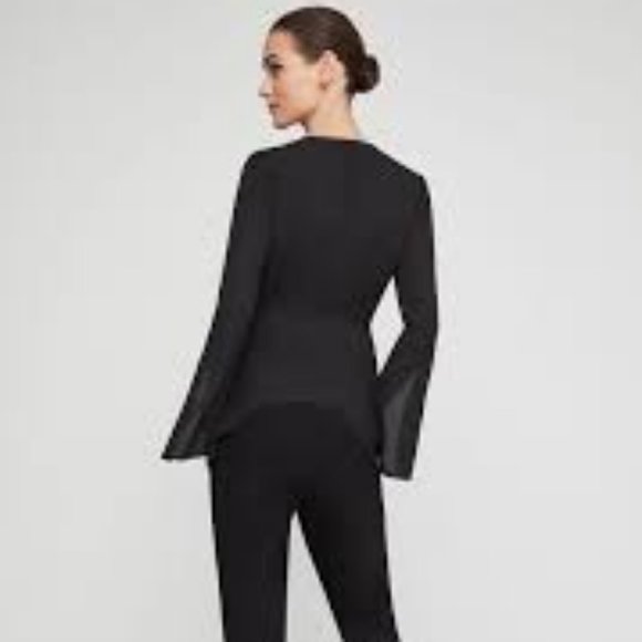 COPY - BCBG Jadine Wrap Top - NWT - Size XS - Picture 7 of 13